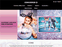 Tablet Screenshot of converse.co.th